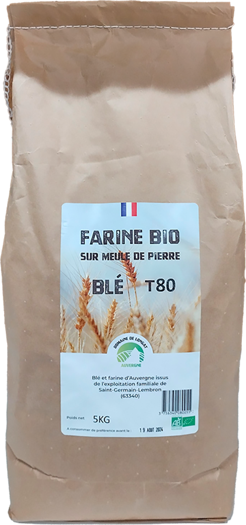 farine bio T80 5 kg